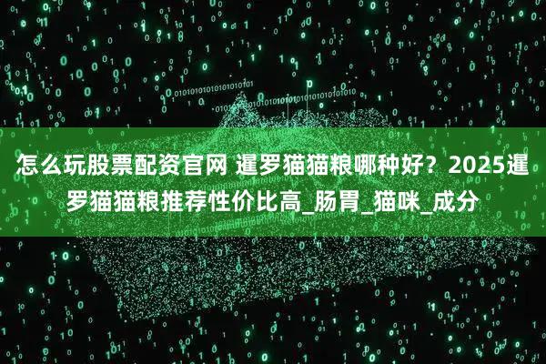 怎么玩股票配资官网 暹罗猫猫粮哪种好？2025暹罗猫猫粮推荐性价比高_肠胃_猫咪_成分